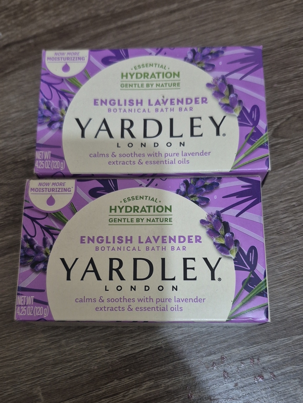 English Lavender Botanical Bath Bar - Lavender 2 Bars